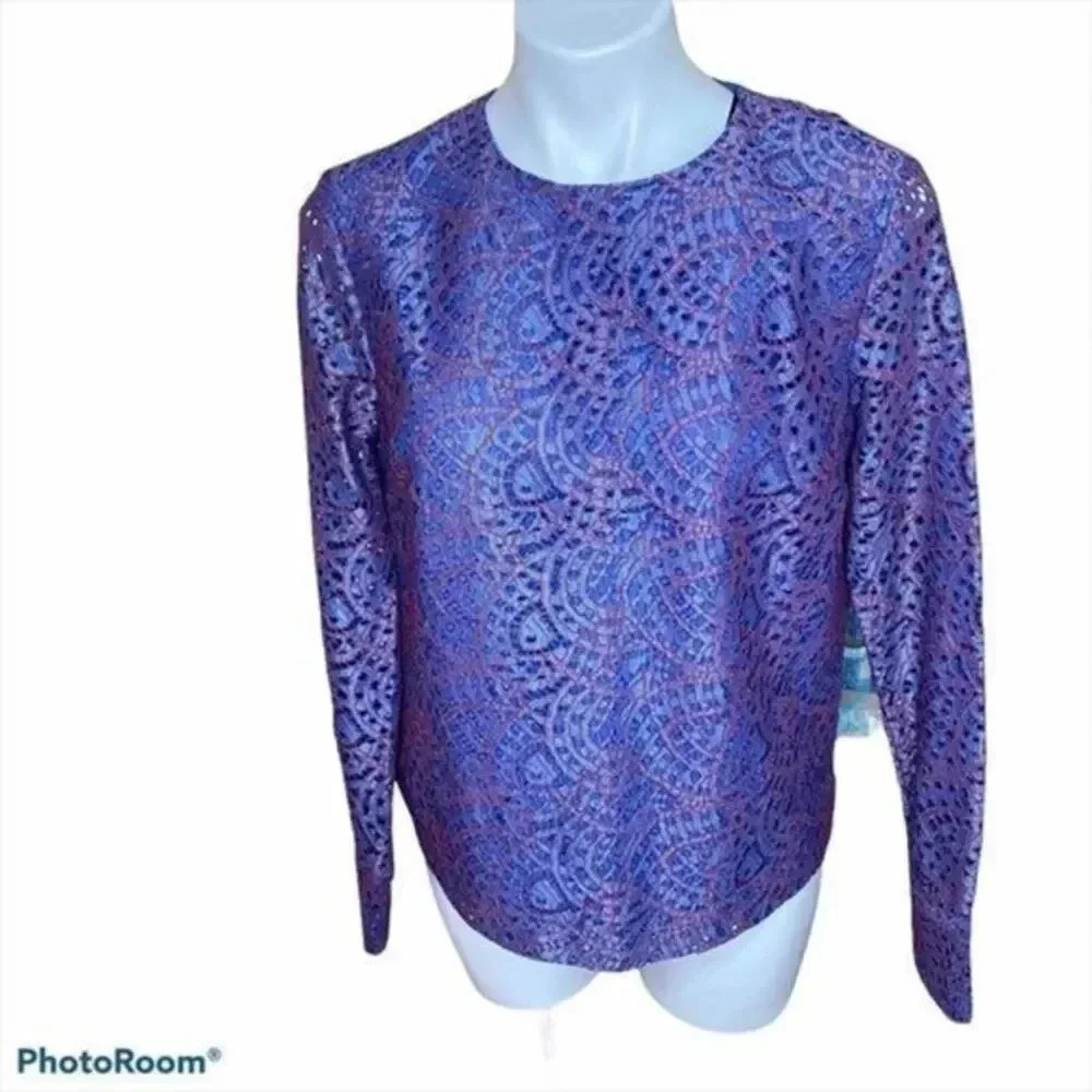 Banana Republic lace blouse